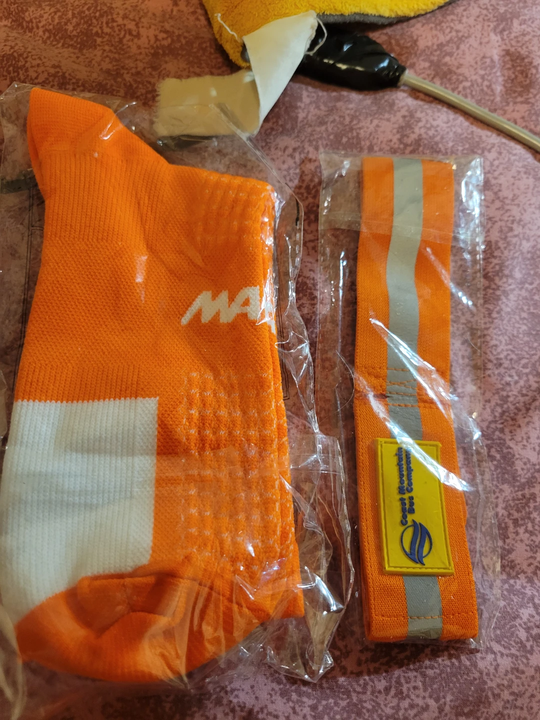 MAV Riding Socks & Coast Mountain Bus Company Reflective Strap