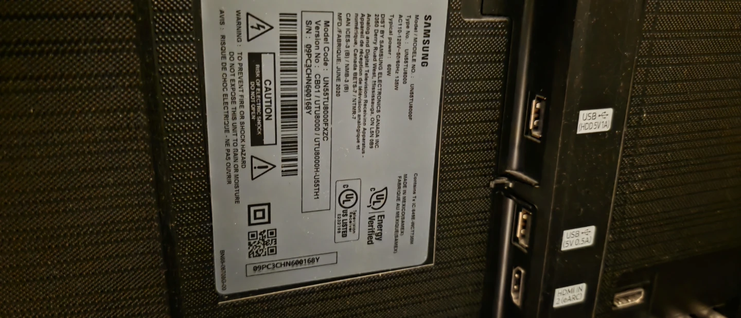 Samsung 55” Smart TV for Sale - photo 3