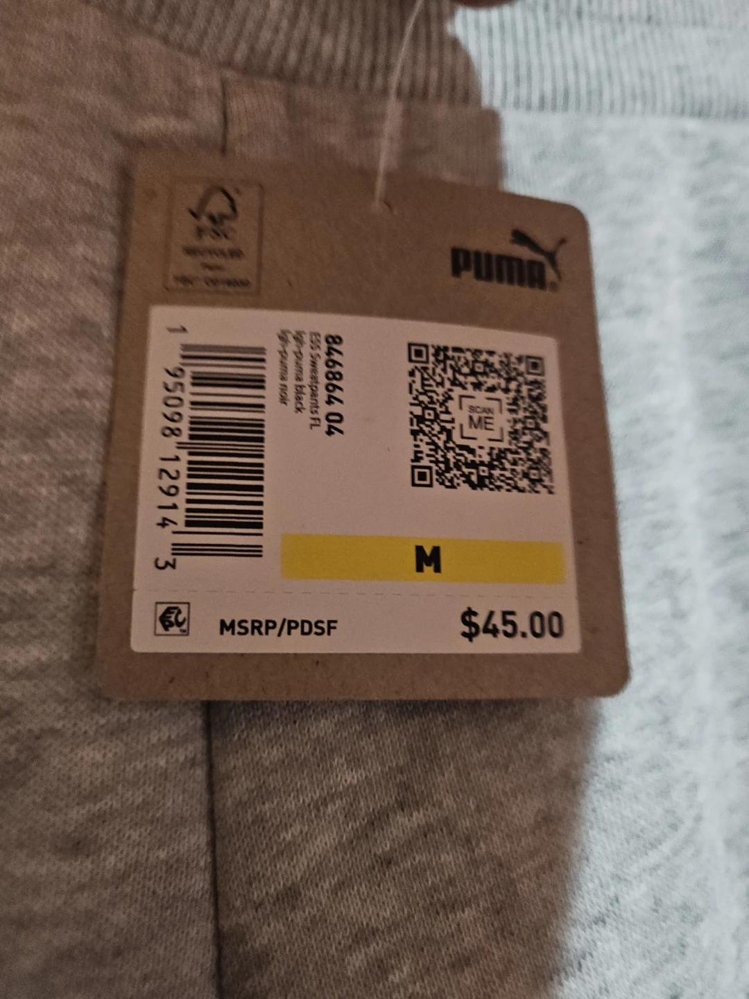 Puma Men's EssENTIALS Sweatpants - Medium - Black - photo 3