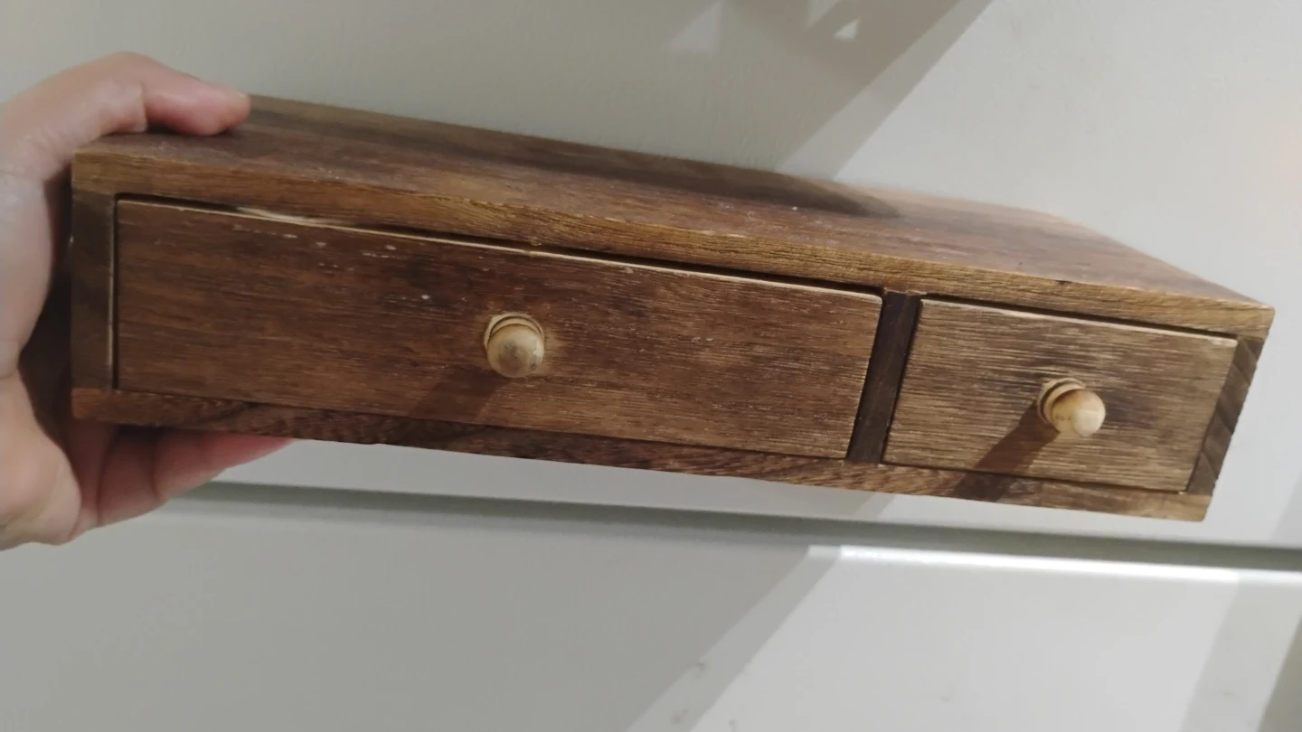 Wooden 4-Drawer Organizer Box - photo 4