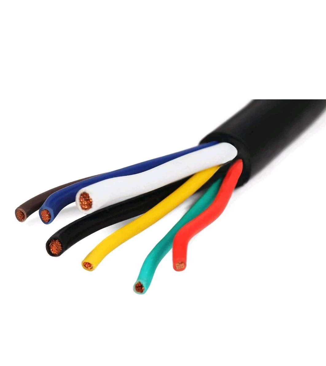 7-Way RV Trailer Trailer Plug Wiring Cable - photo 5