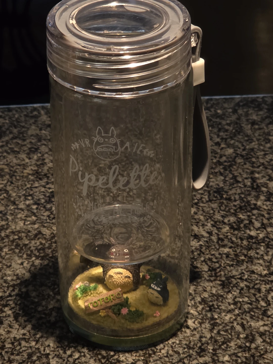 Totoro Pipillette Water Bottle