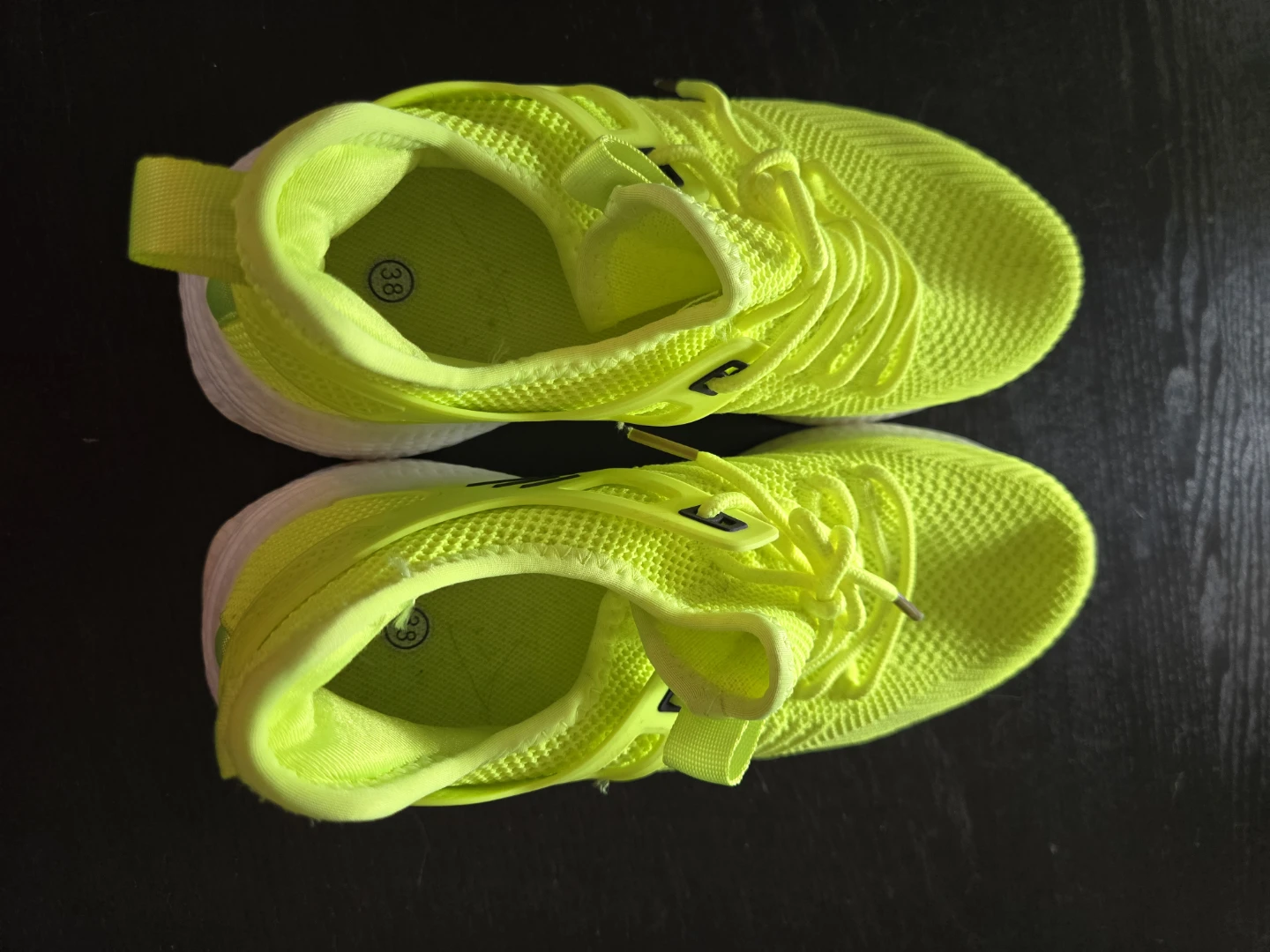 New Neon Green Shoes Size 38/7 - photo 4