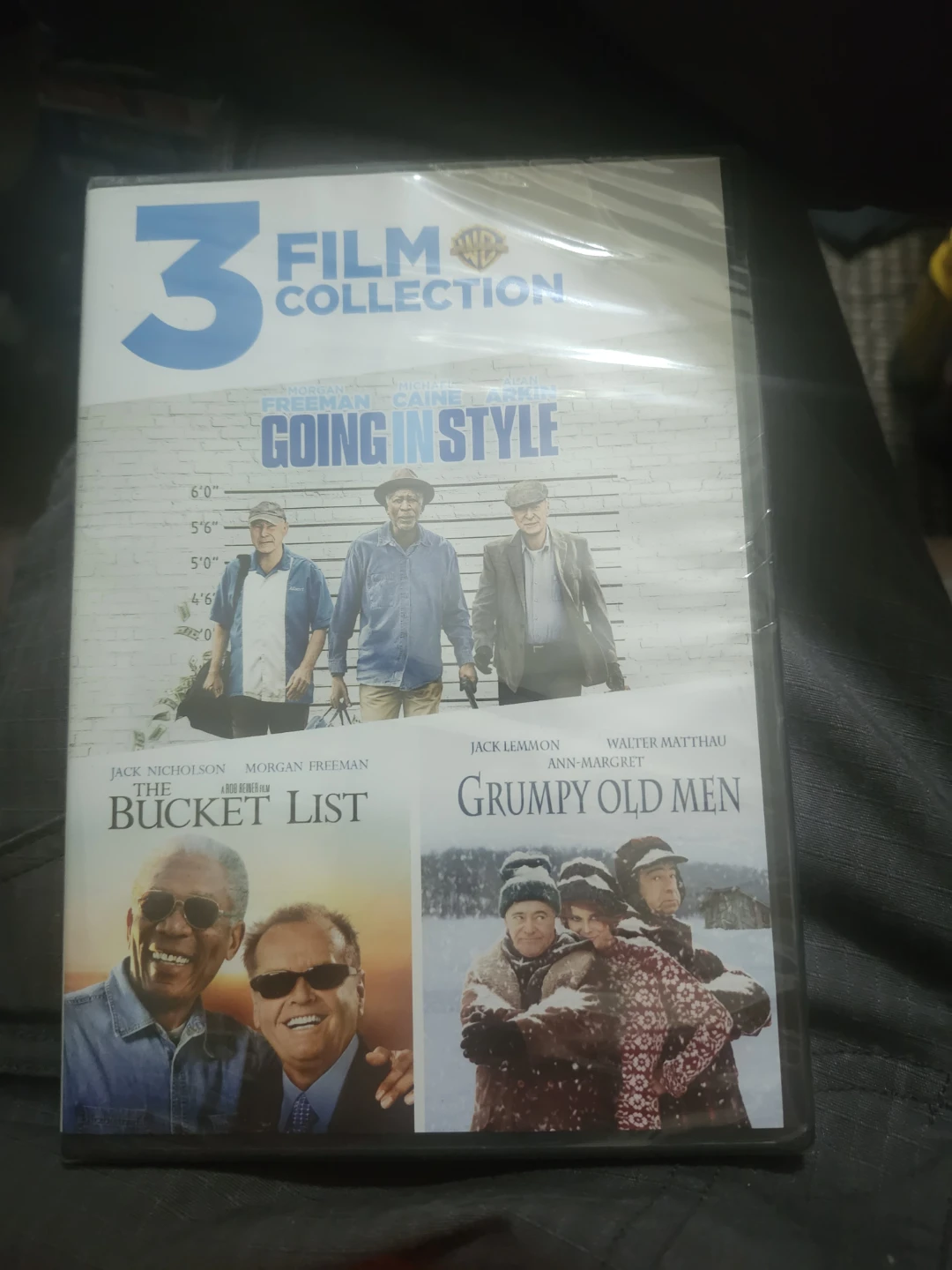 3 Film Collection: Going in Style, The Bucket List, Grumpy Ol