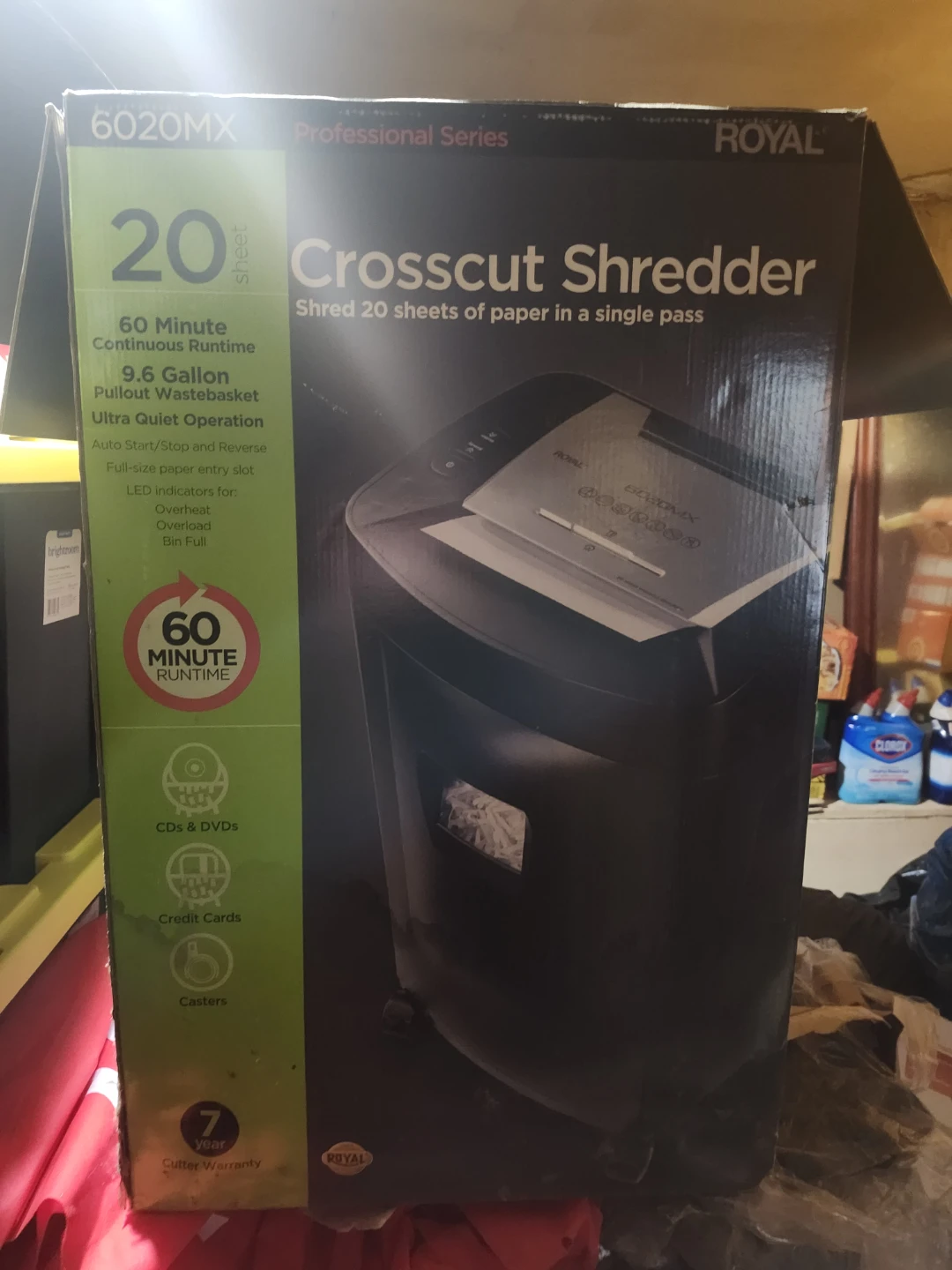 Royal 6020MX Crosscut Shredder - 20 Sheets