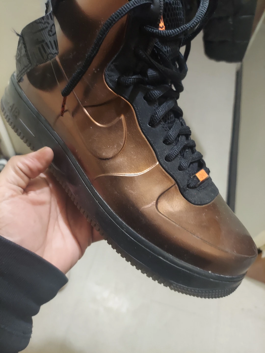 Nike Air Force 1 Foamposite High Top Sneakers