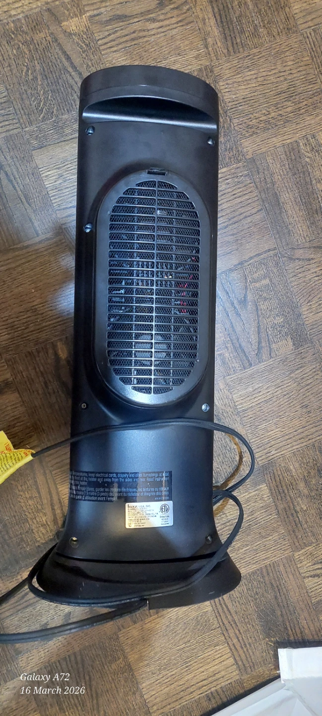 Honeywell Black Tower Heater - photo 2