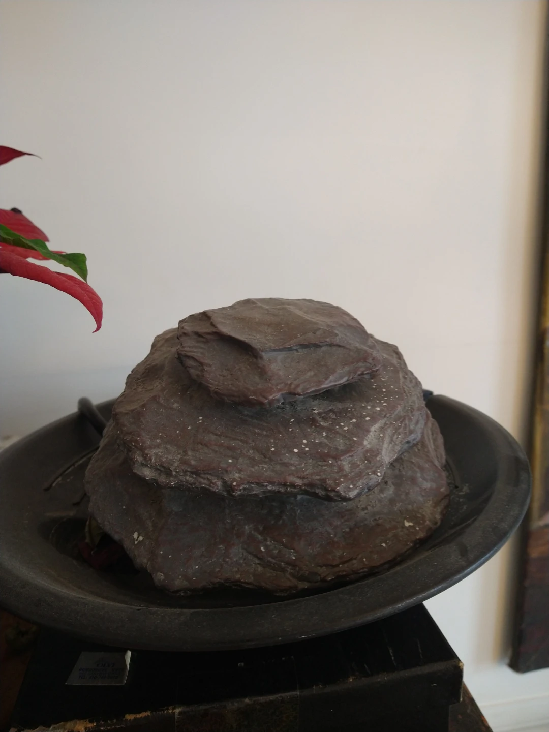 Stacking Slate Rock Water Feature Accent