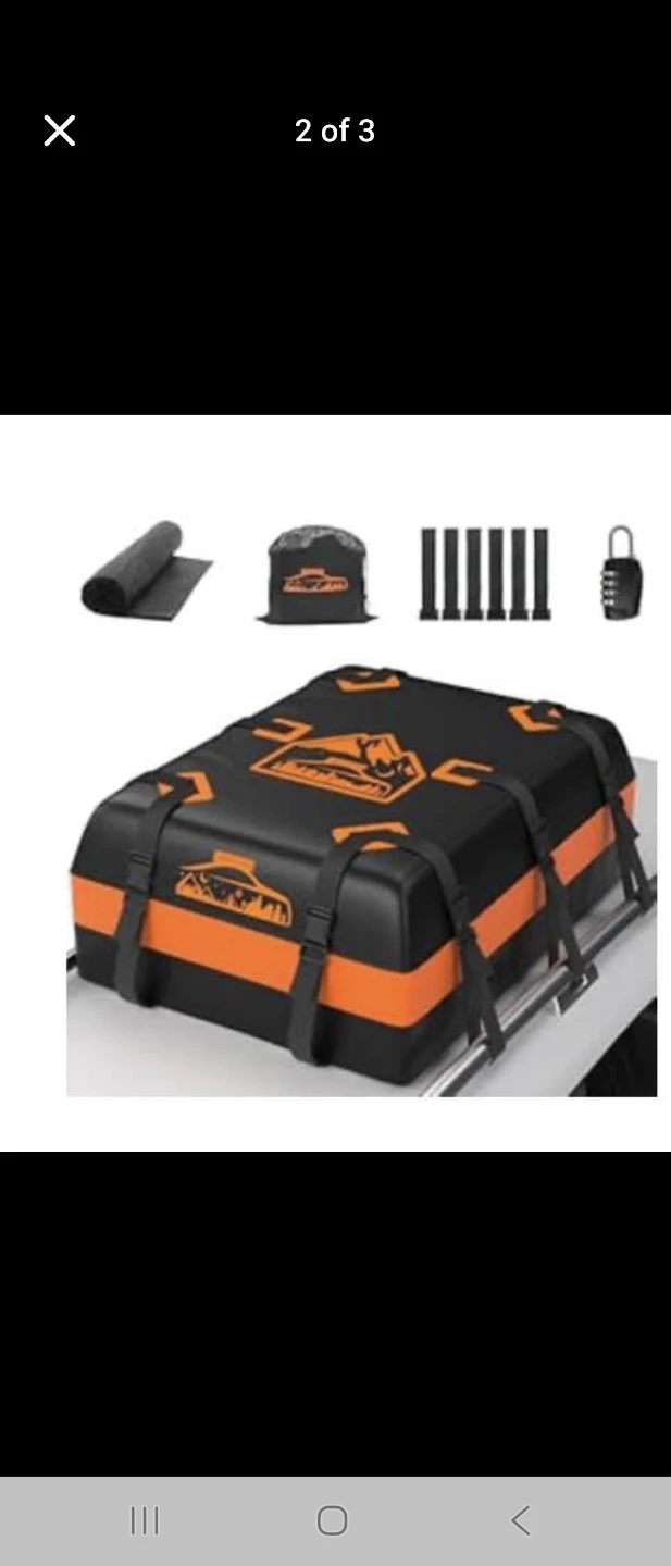 Roof Top Cargo Carrier with Accessories - photo 2