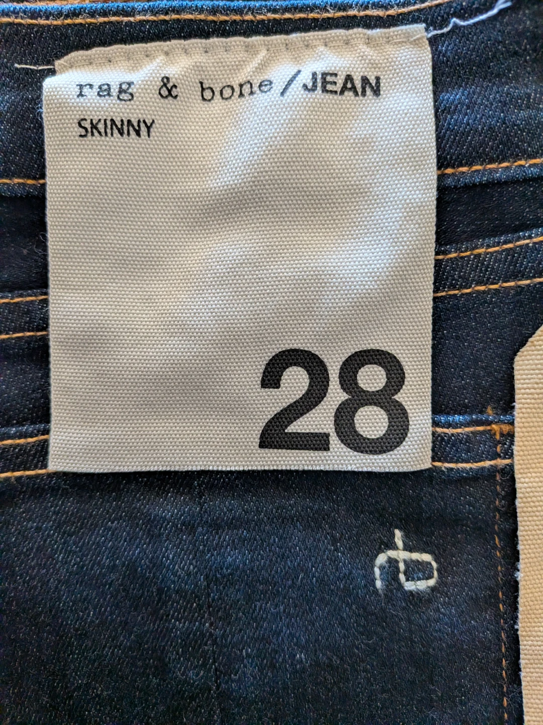 Rag & Bone Skinny Jeans Size 28 NWT - photo 2