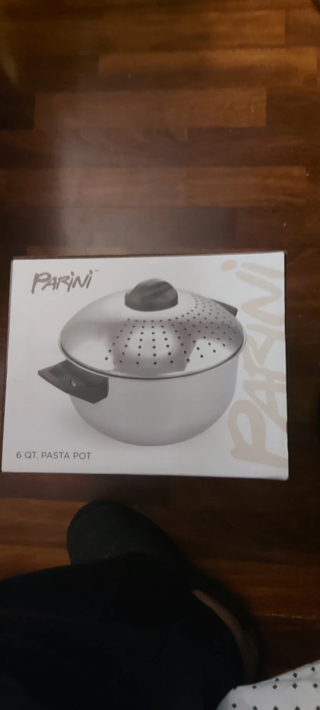 Parini 6 Qt. Pasta Pot - Stainless Steel