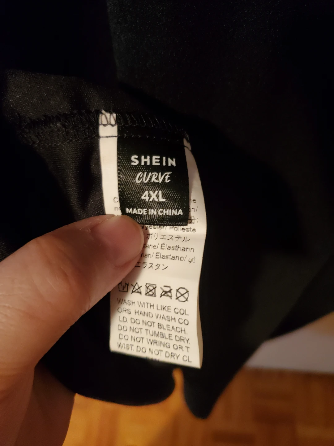 🥕 SHEIN CURVE Black Dress 4XL - photo 4