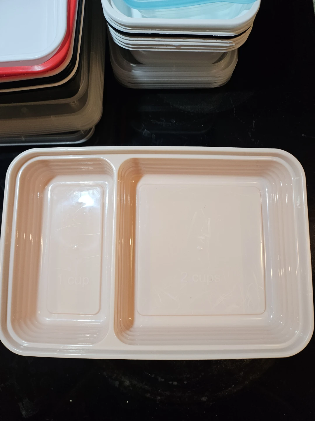 Portion control plastic containers + more - photo 2