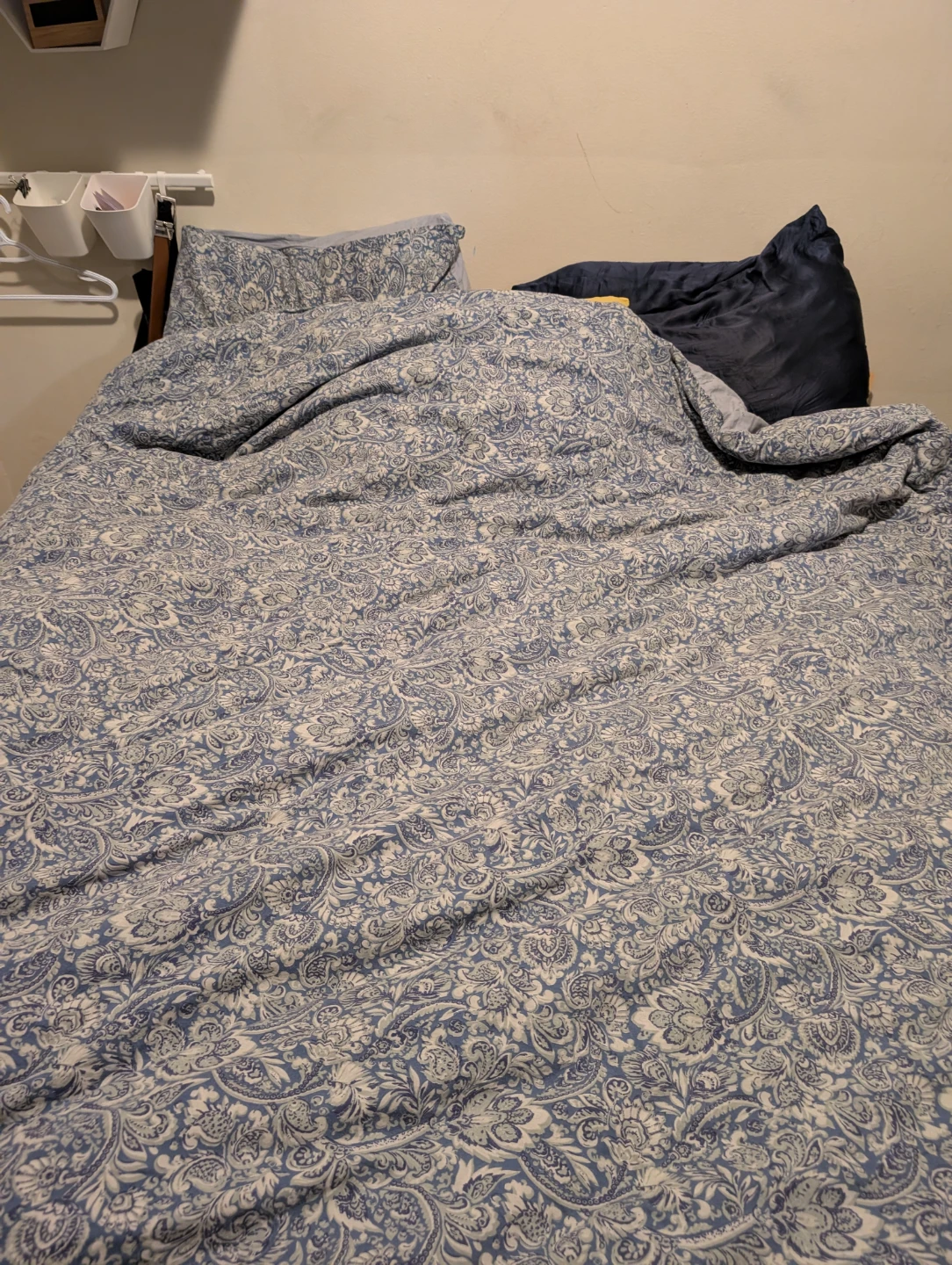 Free Double Bed with Storage