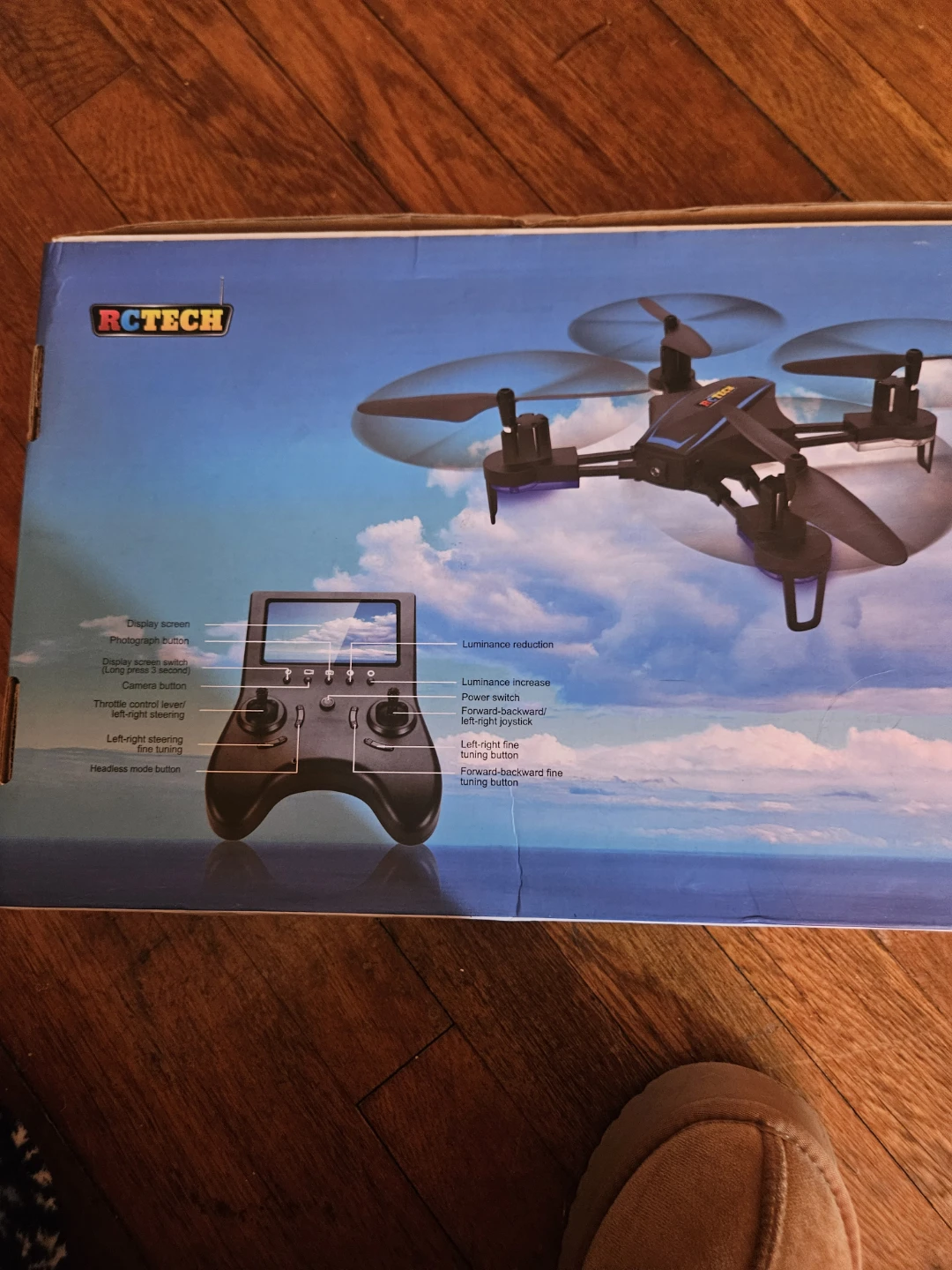 RCTECH Raptor Drone with Controller - photo 5