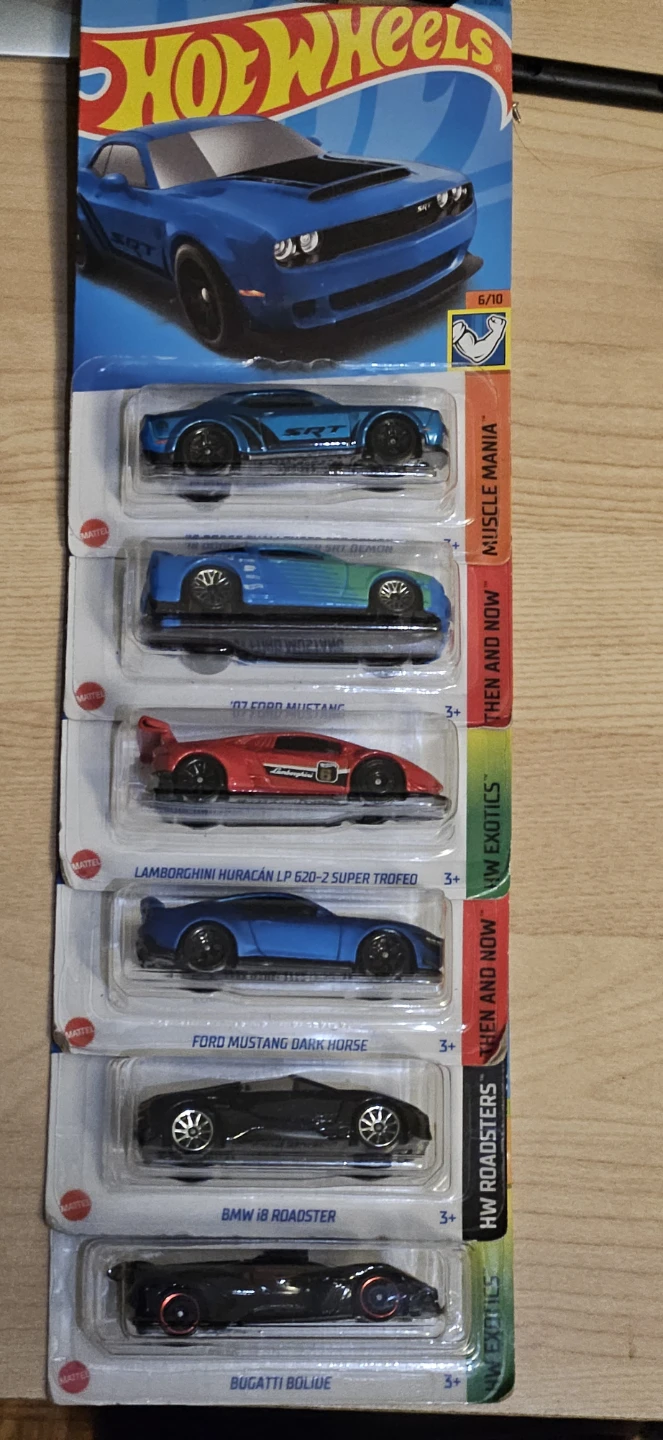 Hot Wheels 6-Car Lot