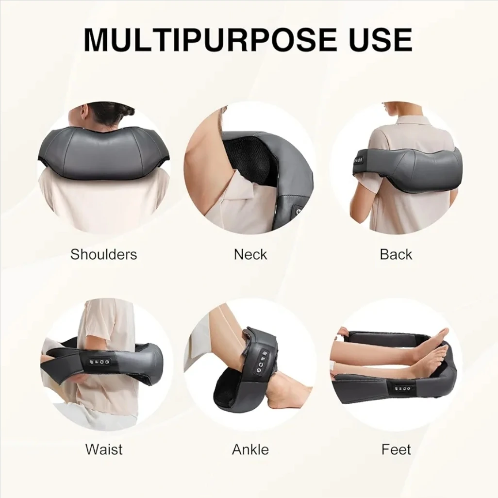 Nekteck Neck and Shoulder Massager with Heat - photo 5