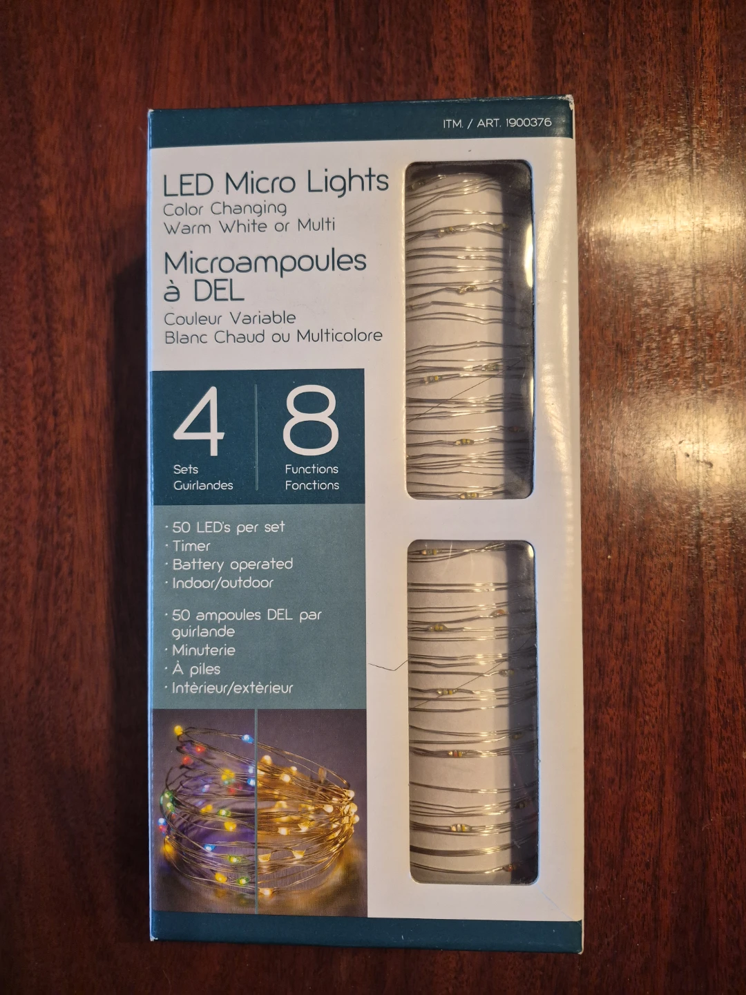 LED Micro Lights - Warm White or Multi Color Changing