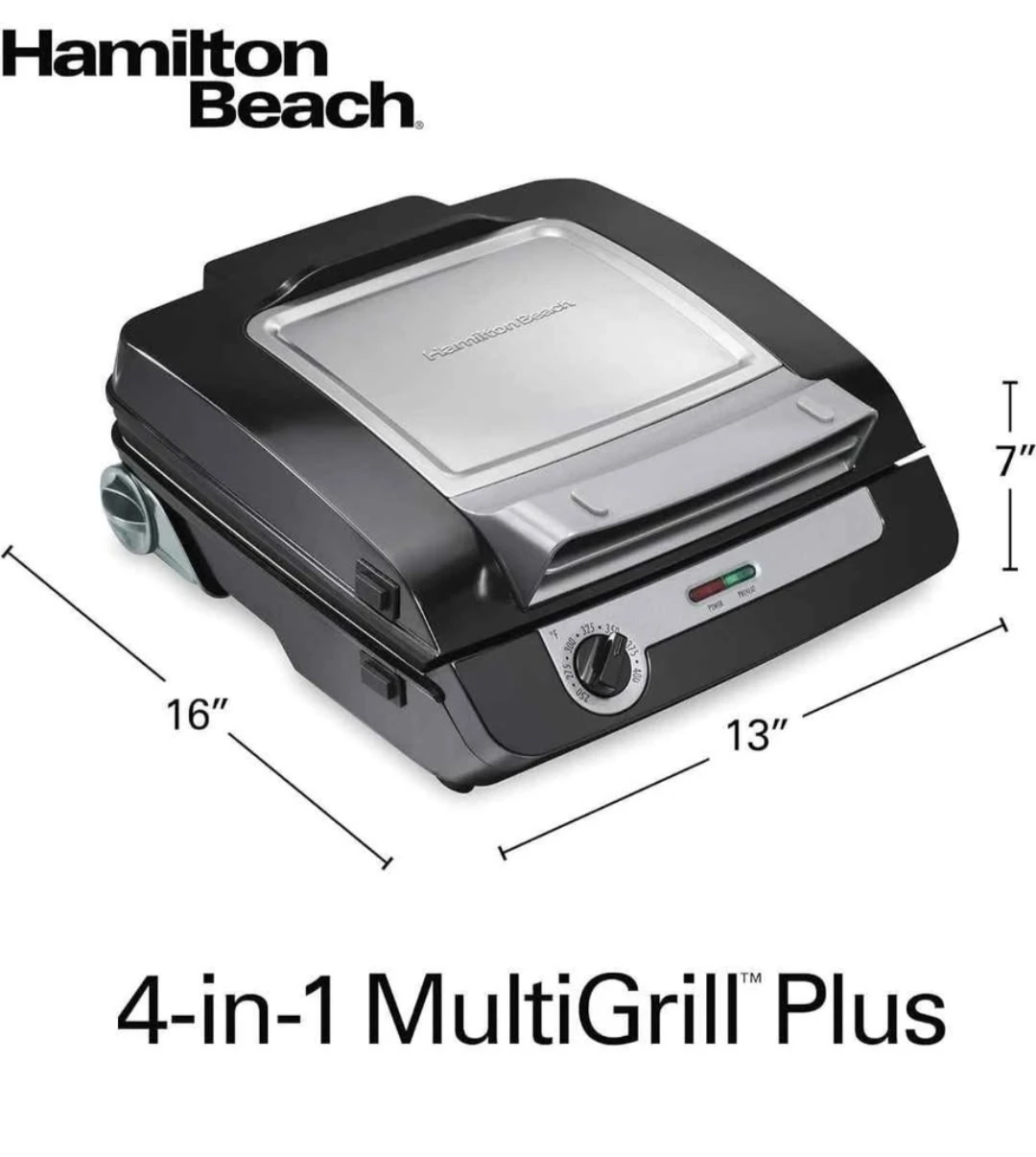 Hamilton Beach 4-in-1 MultiGrill Plus - photo 2