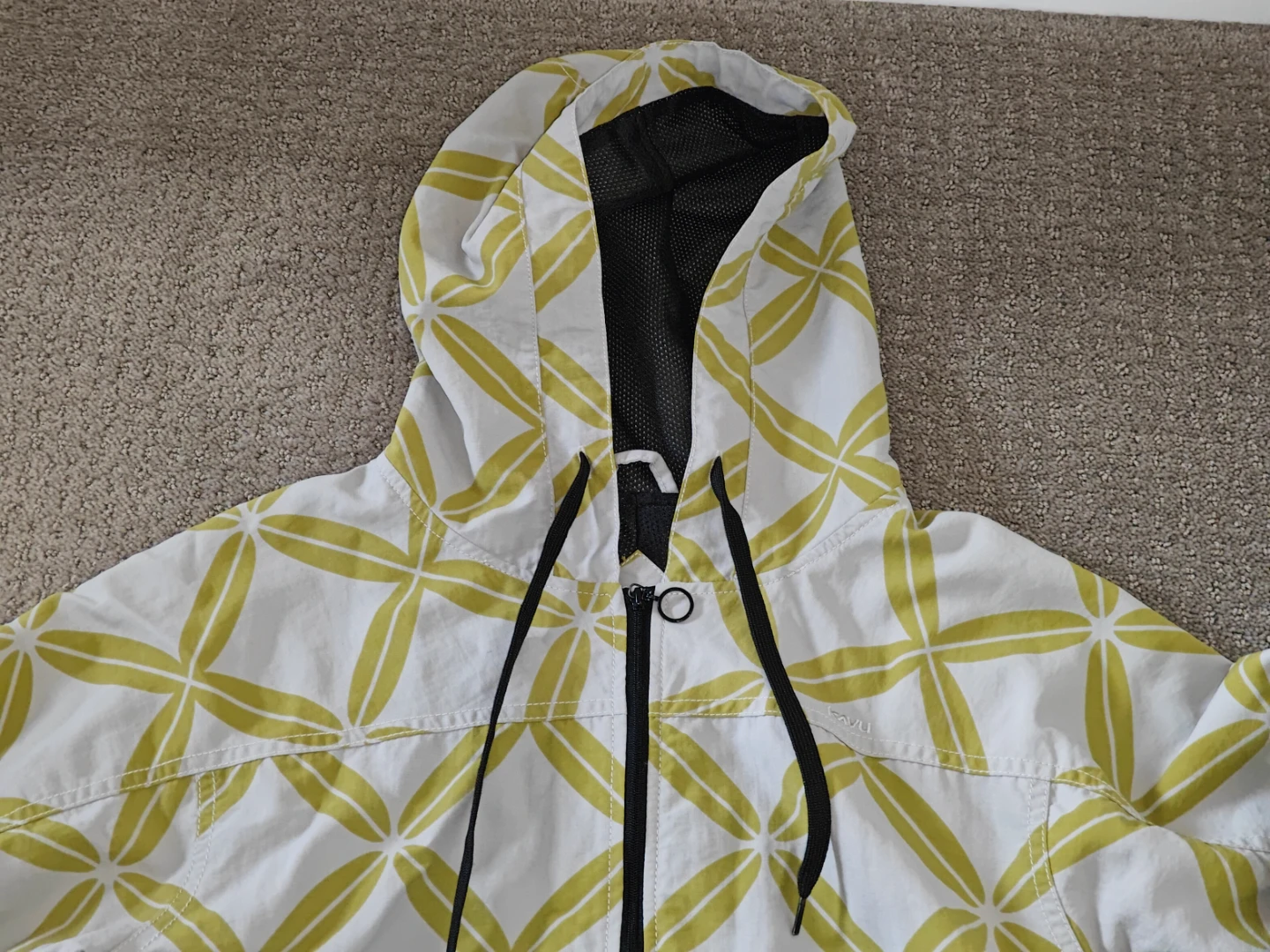 Women Keva Zipper Summer / Spring Jacket with Hood - Size Medium - photo 2