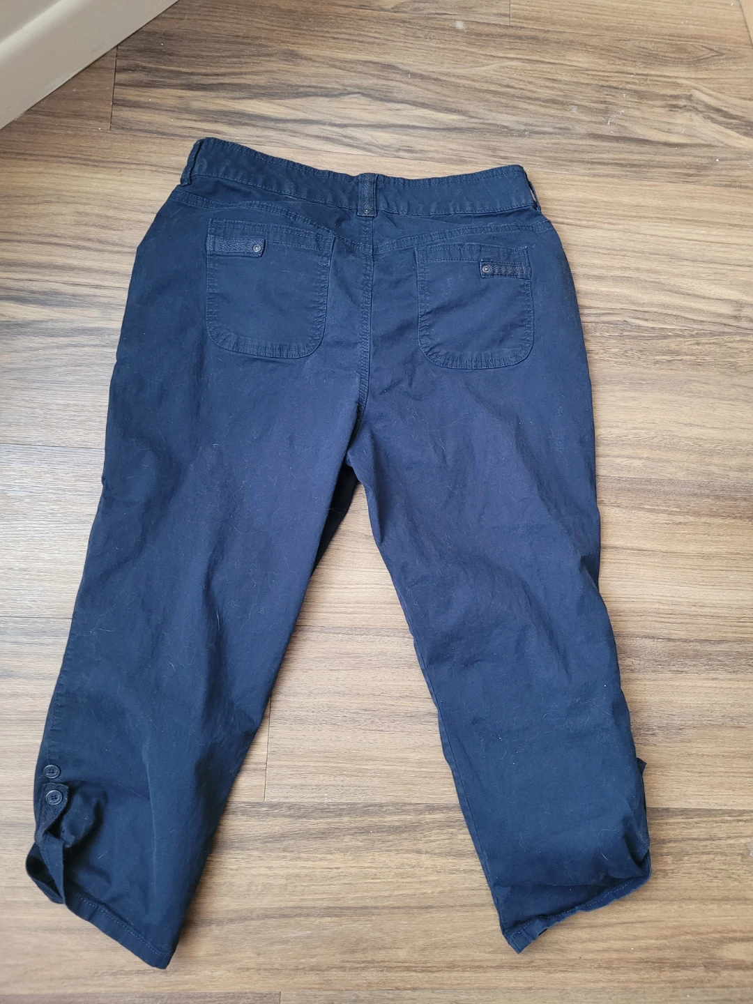Gloria Vanderbilt Capri Pants Navy Size 12 - photo 2