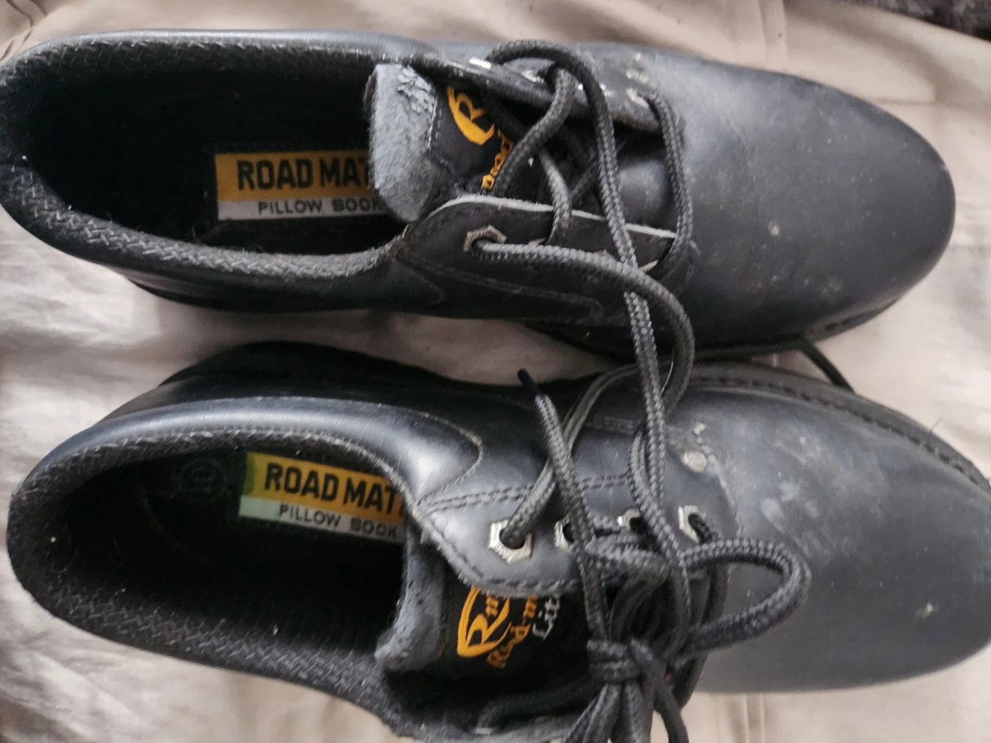 Road Mate Men's 10EE Black Leather Oil Resistant Work Shoes - photo 2