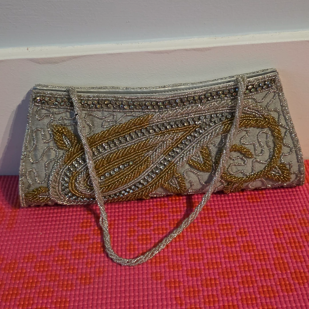 Beaded Clutch Purse