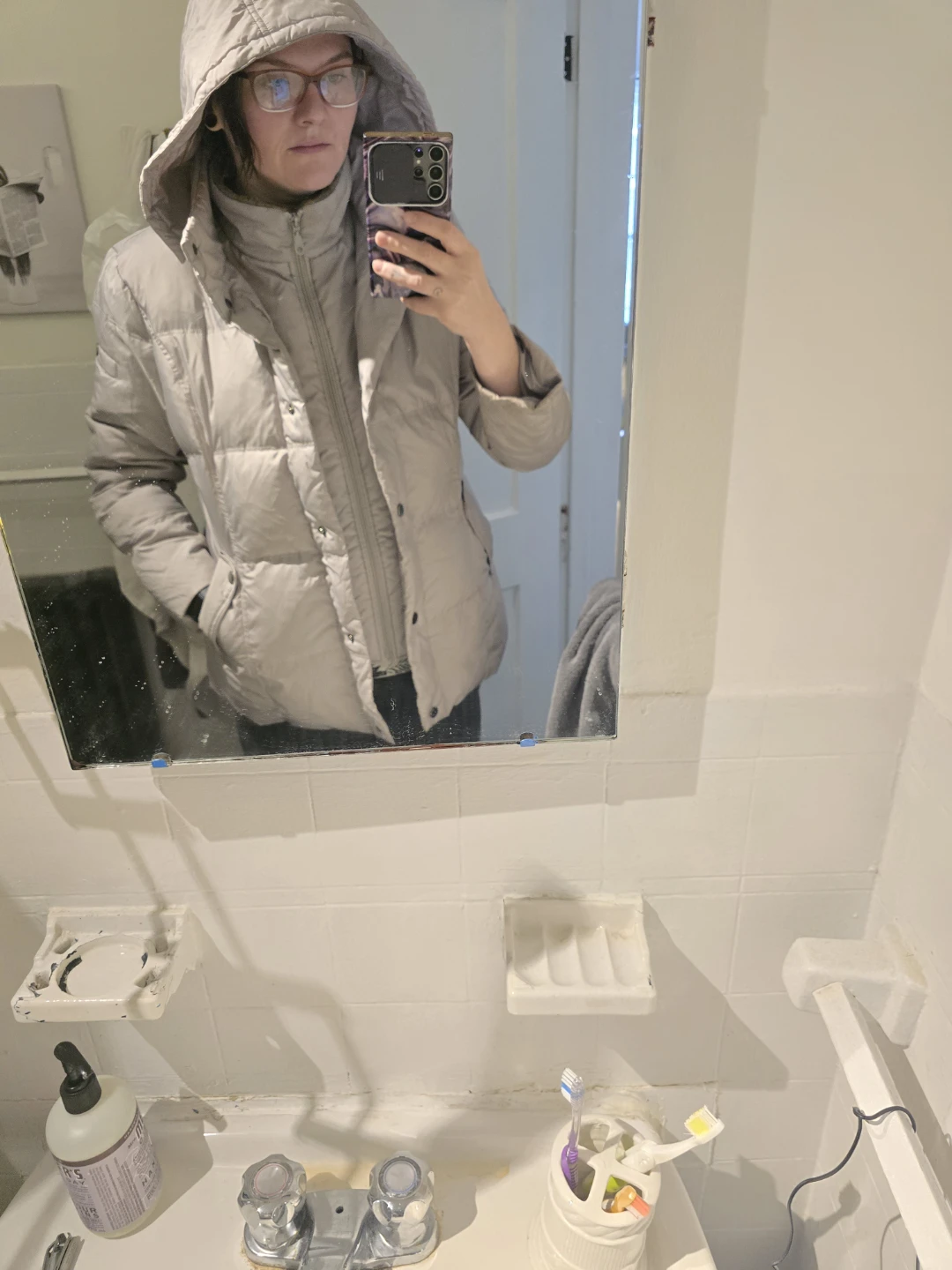 Cleo Puffer Jacket - Women's Size L - photo 3