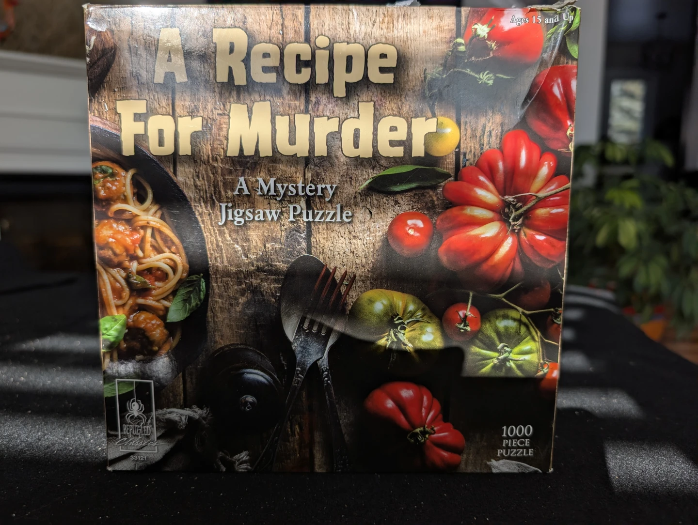 A Recipe For Murder Mystery Jigsaw Puzzle - 1000 Pieces