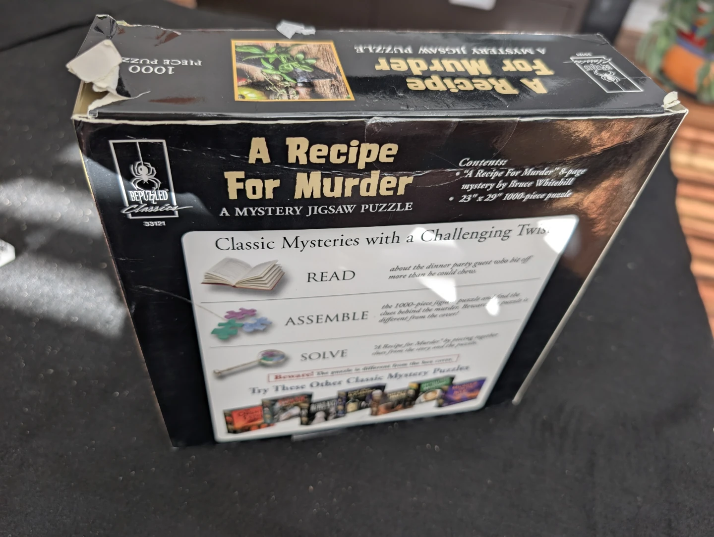 A Recipe For Murder Mystery Jigsaw Puzzle - 1000 Pieces - photo 4