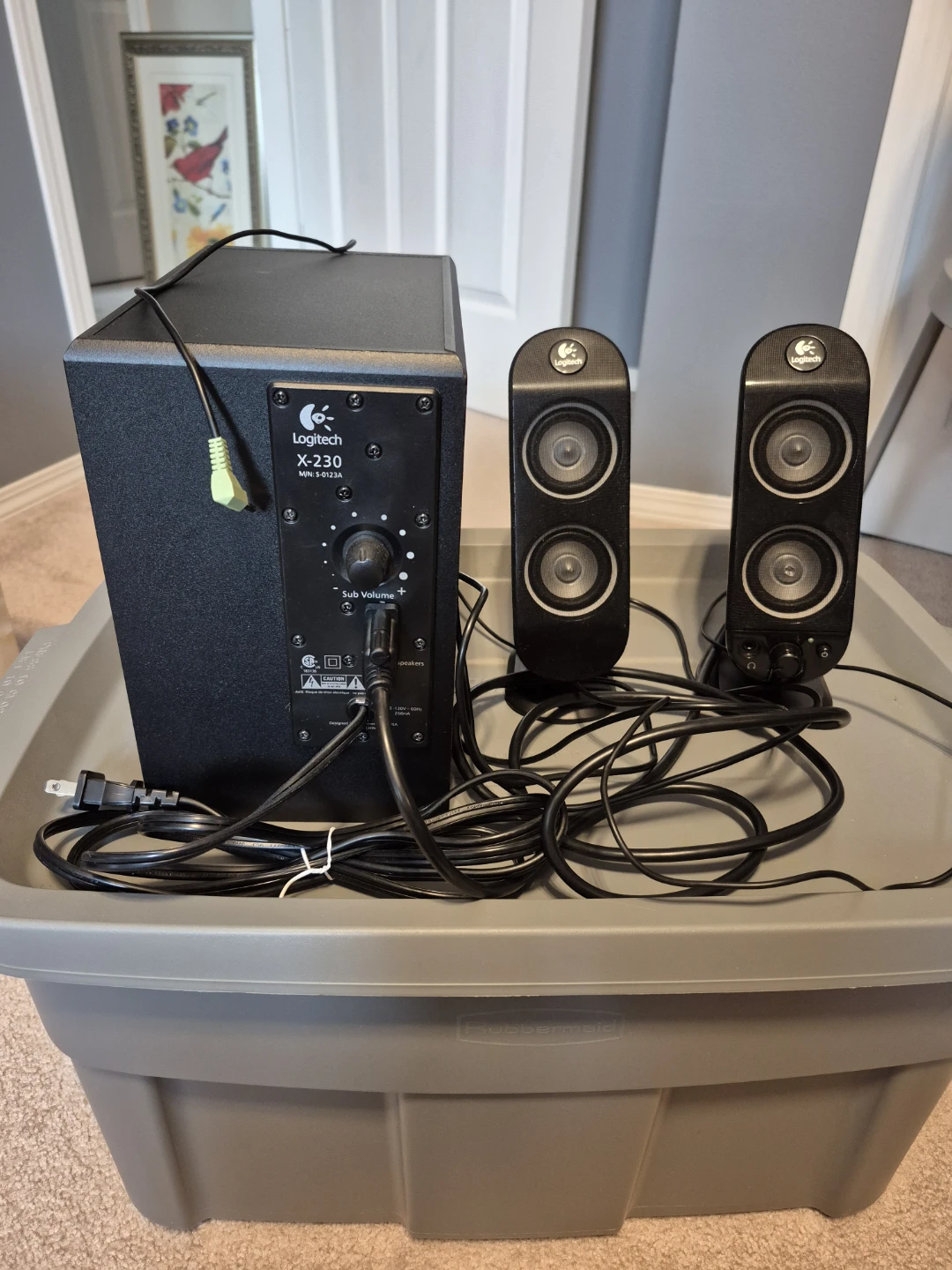 Logitech X-230 2.1 Speaker System - photo 2