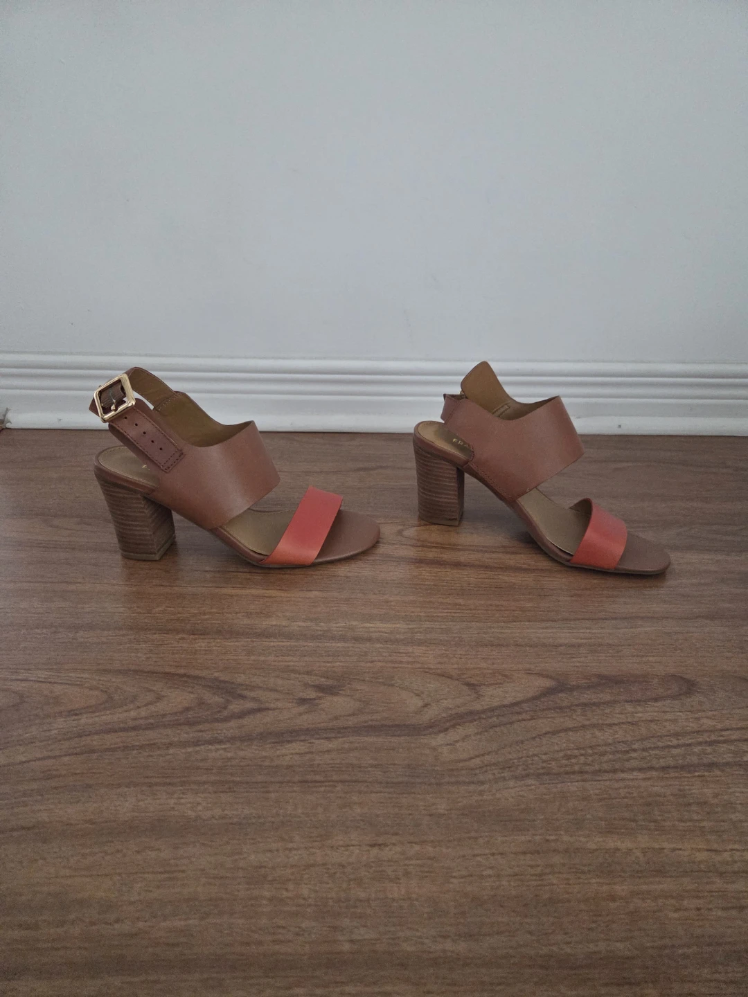 Franco Sarto Two-Tone Block Heel Sandals - photo 3