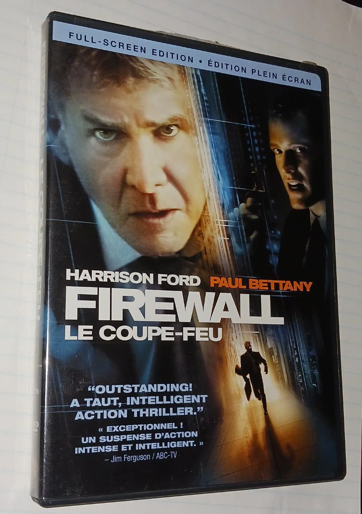 Firewall Full-Screen Edition DVD