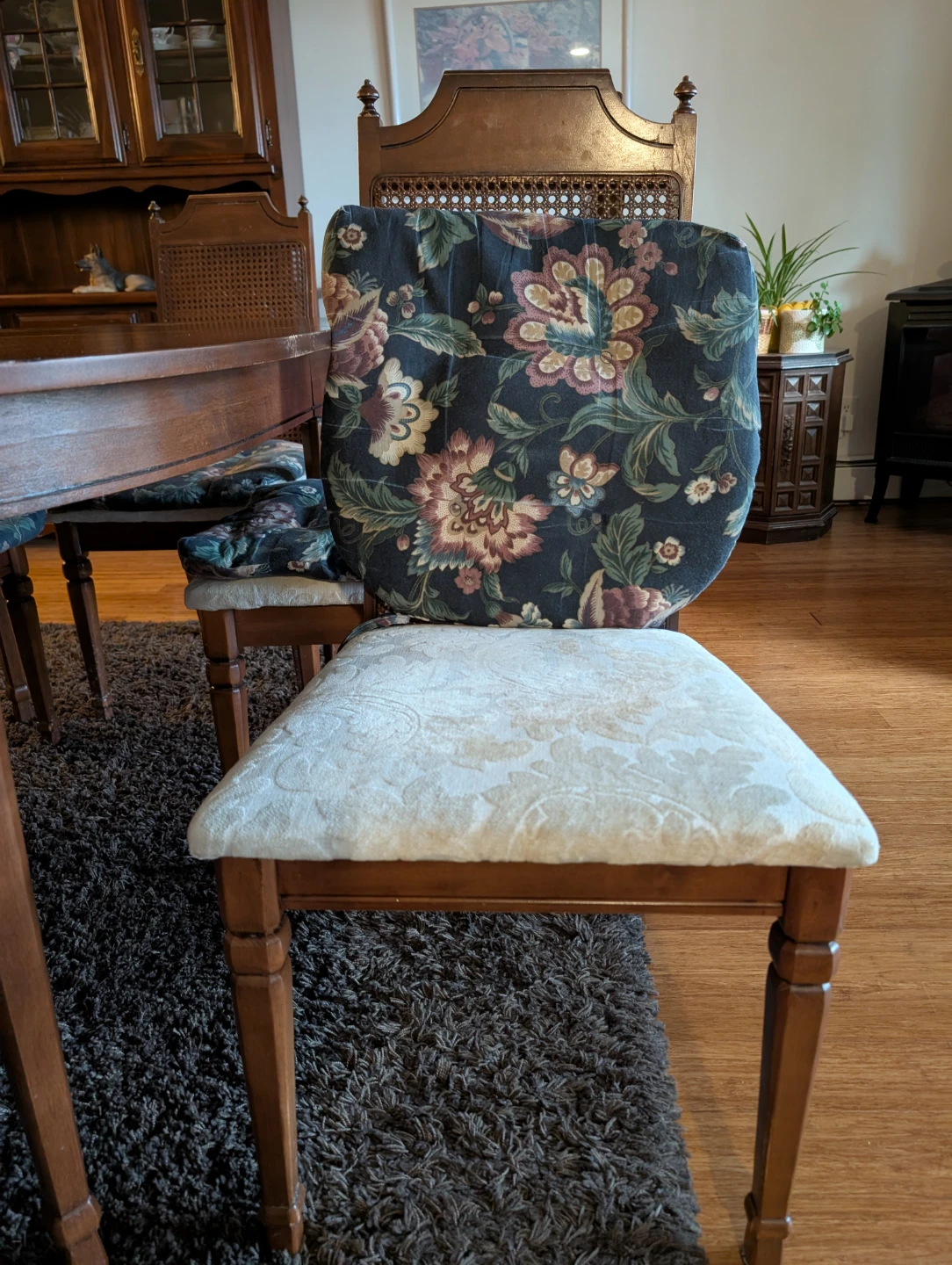 Wooden Dining Table with 4 Chairs - photo 5