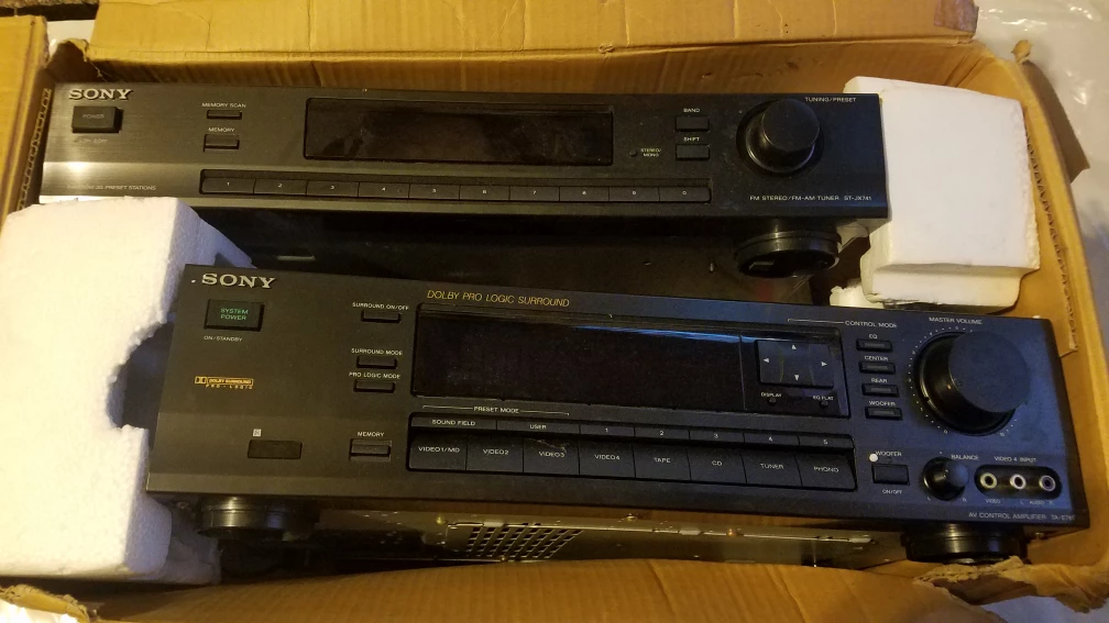 Sony STU-741 FM Stereo/AM Tuner Amplifier System