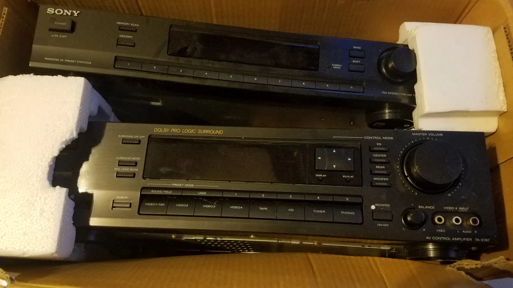 Sony STU-741 FM Stereo/AM Tuner Amplifier System - photo 2