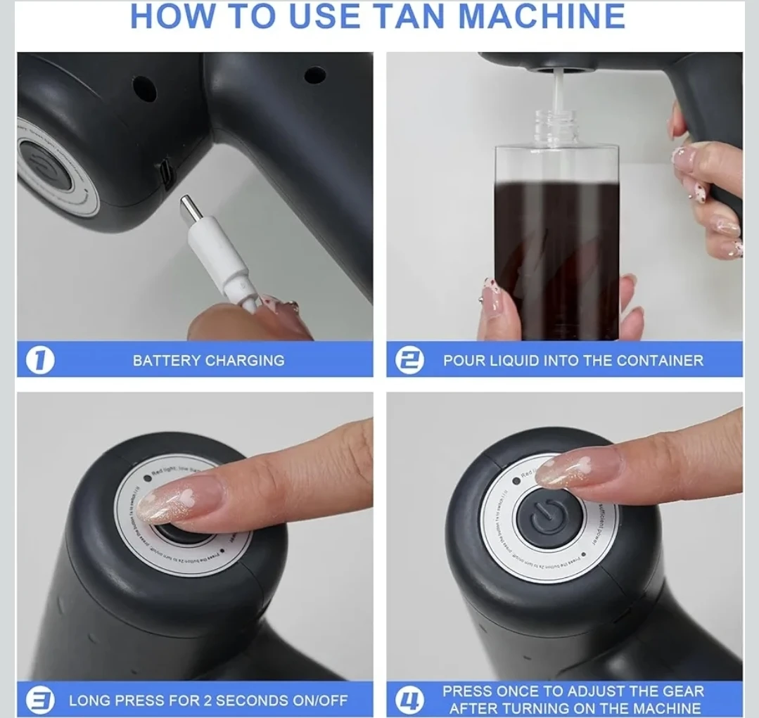 Rechargeable Spray Tan Machine and Gun - photo 4