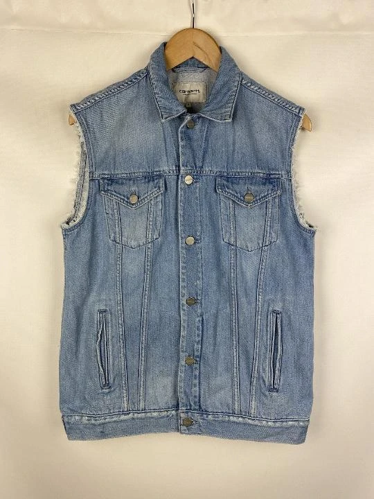 Carhartt Work In Progress Denim Vest - Medium