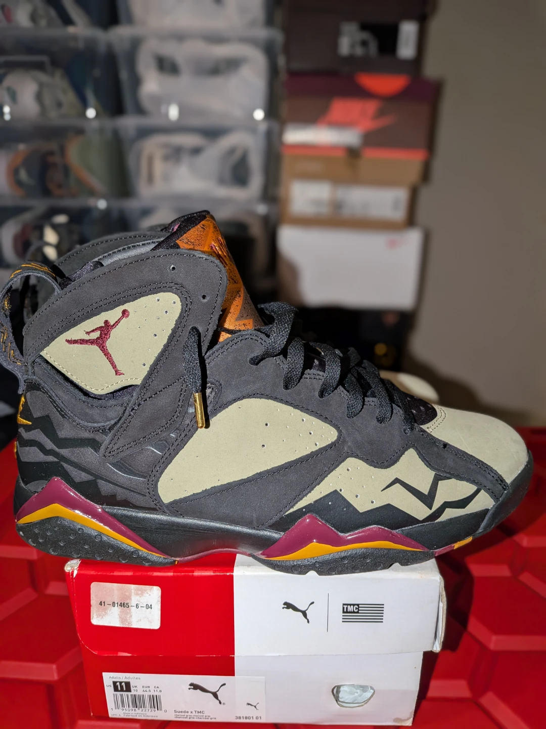 Air Jordan 7 Black olive - photo 2