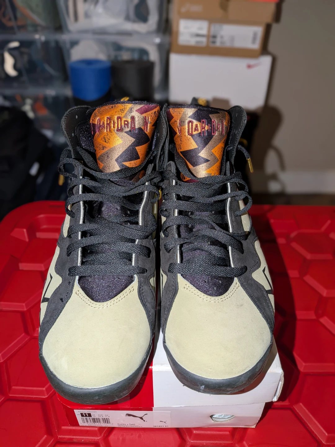 Air Jordan 7 Black olive - photo 3