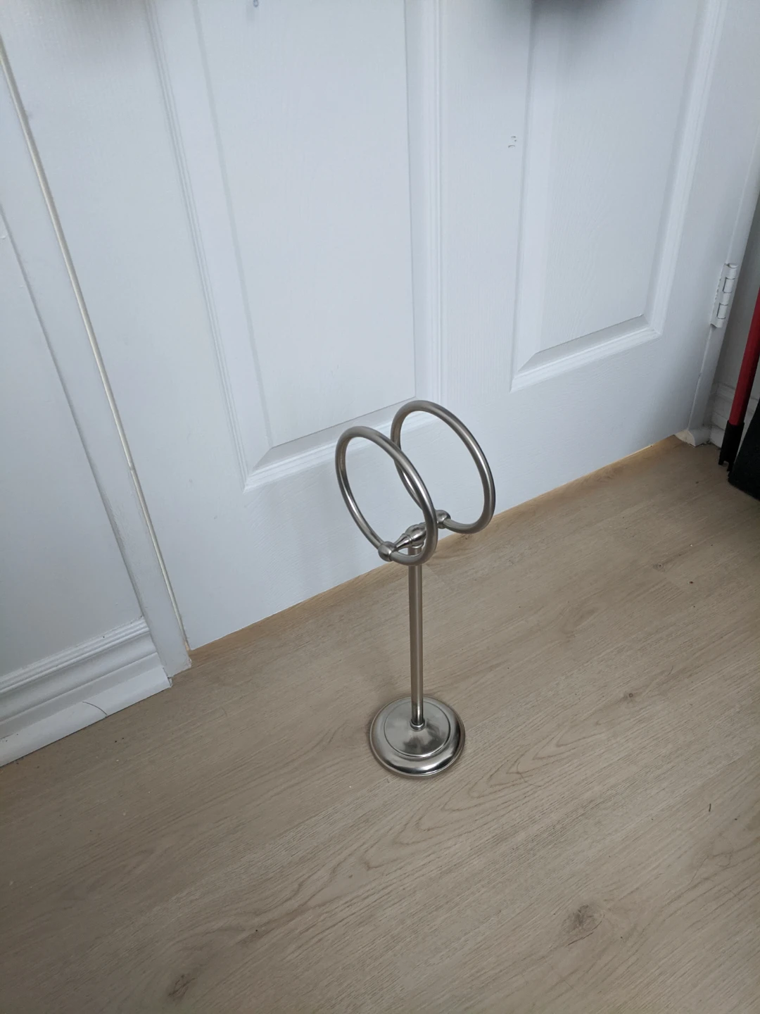 Metal Double Ring Tabletop Napkin Holder Stand - photo 2