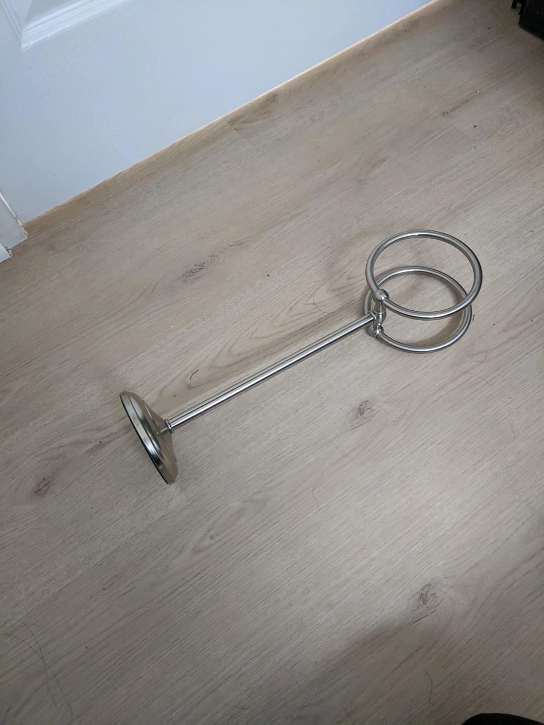 Metal Double Ring Tabletop Napkin Holder Stand - photo 4