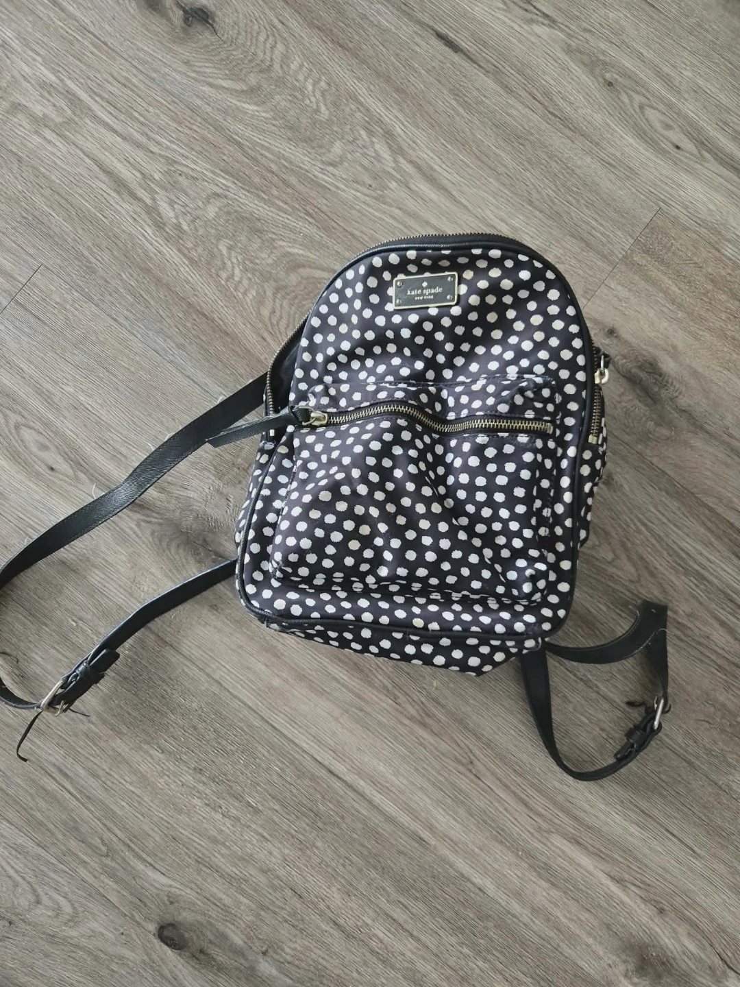 Kate Spade Polka Dot Backpack🥕