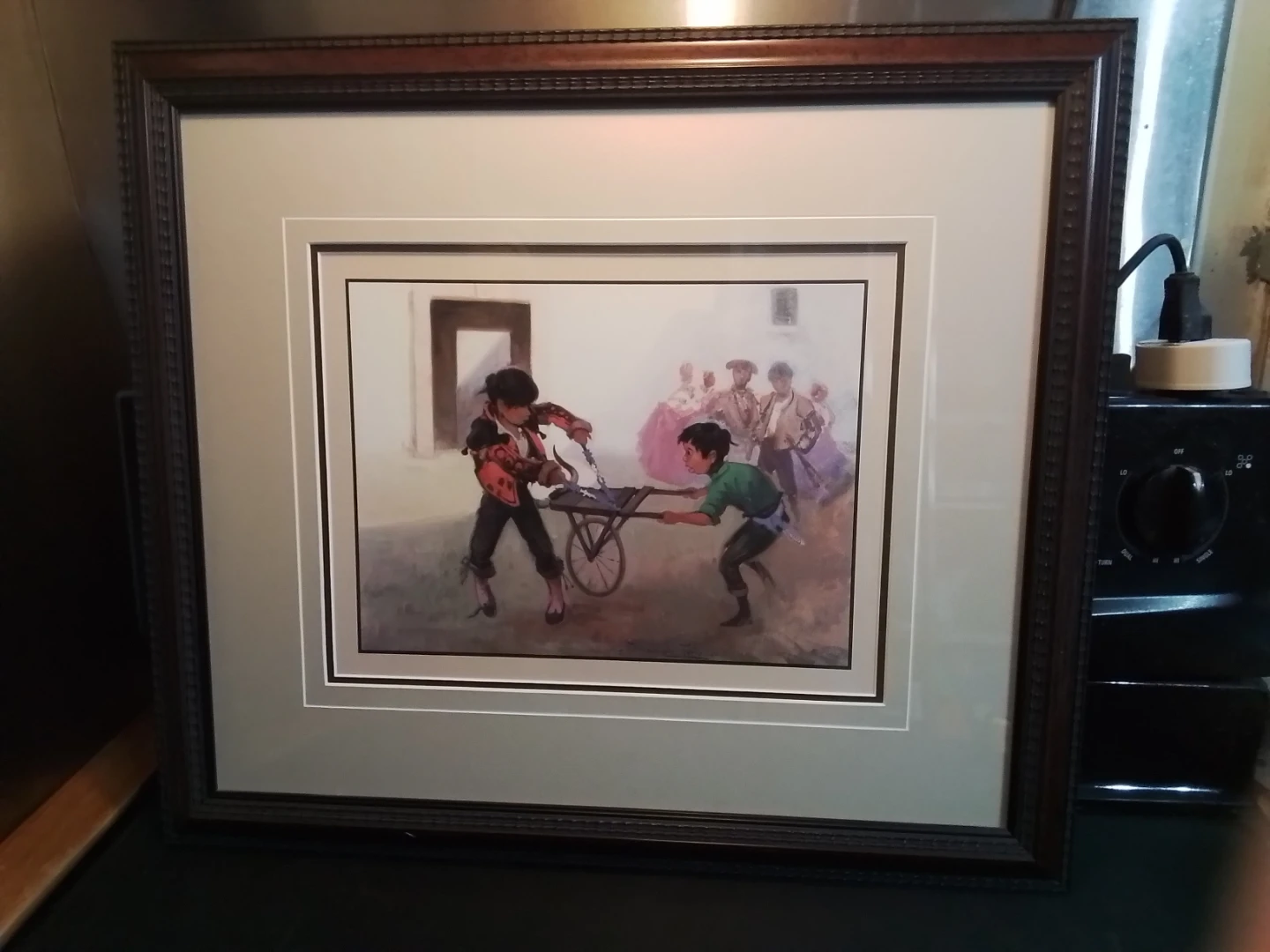 "Yong Matadors" Signed by Fernando Toro 22x19"