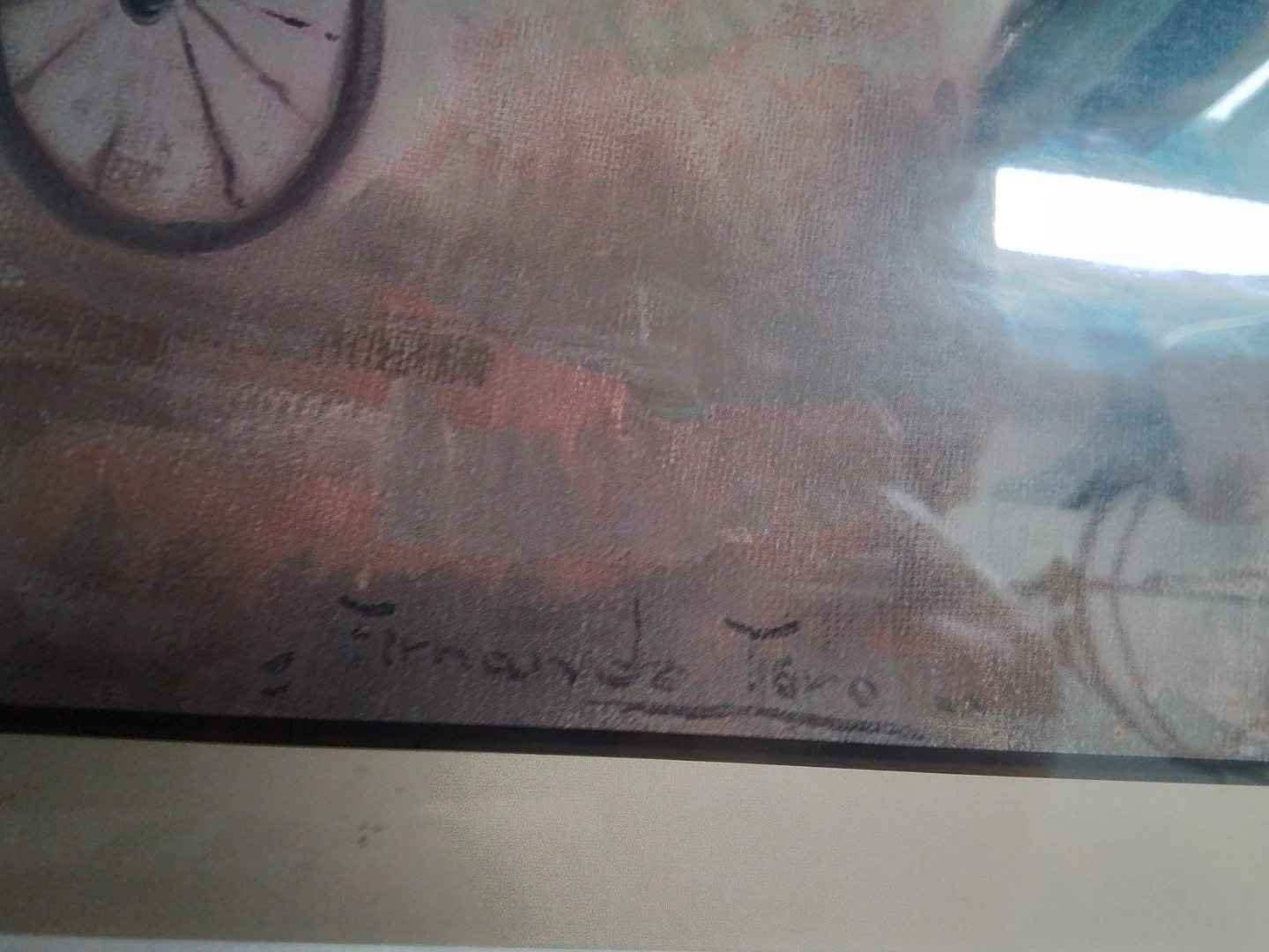 "Yong Matadors" Signed by Fernando Toro 22x19" - photo 4