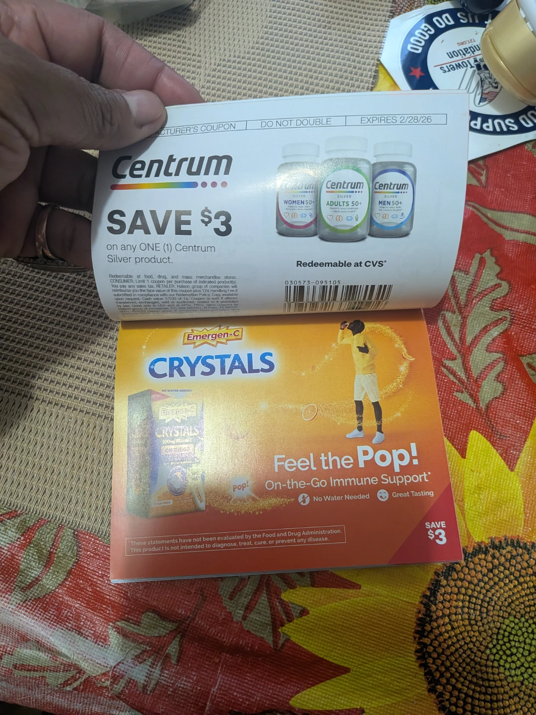 CVS Coupons for Centrum, Emergen-C & More - photo 2