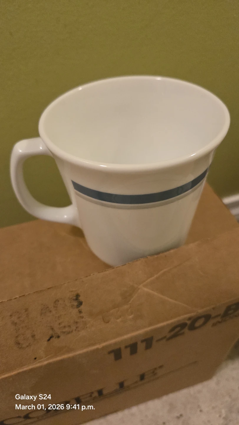 Corelle 10 oz Indigo Mug x 12