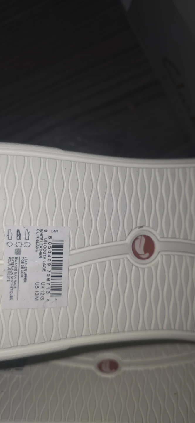 Brand New Clarks Men's white  Causal Sneakers (Size 47) - photo 5