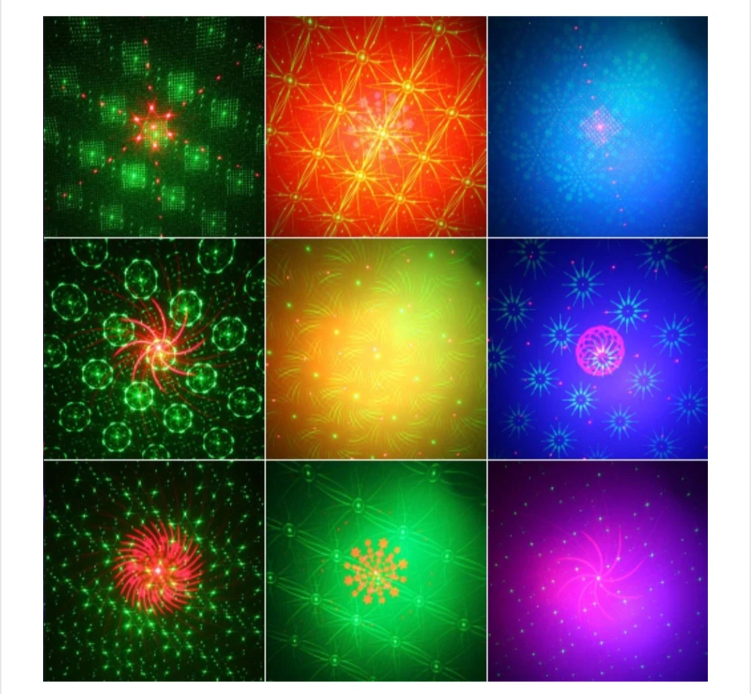 CHINLY Upgraded Party Lights LED Projector