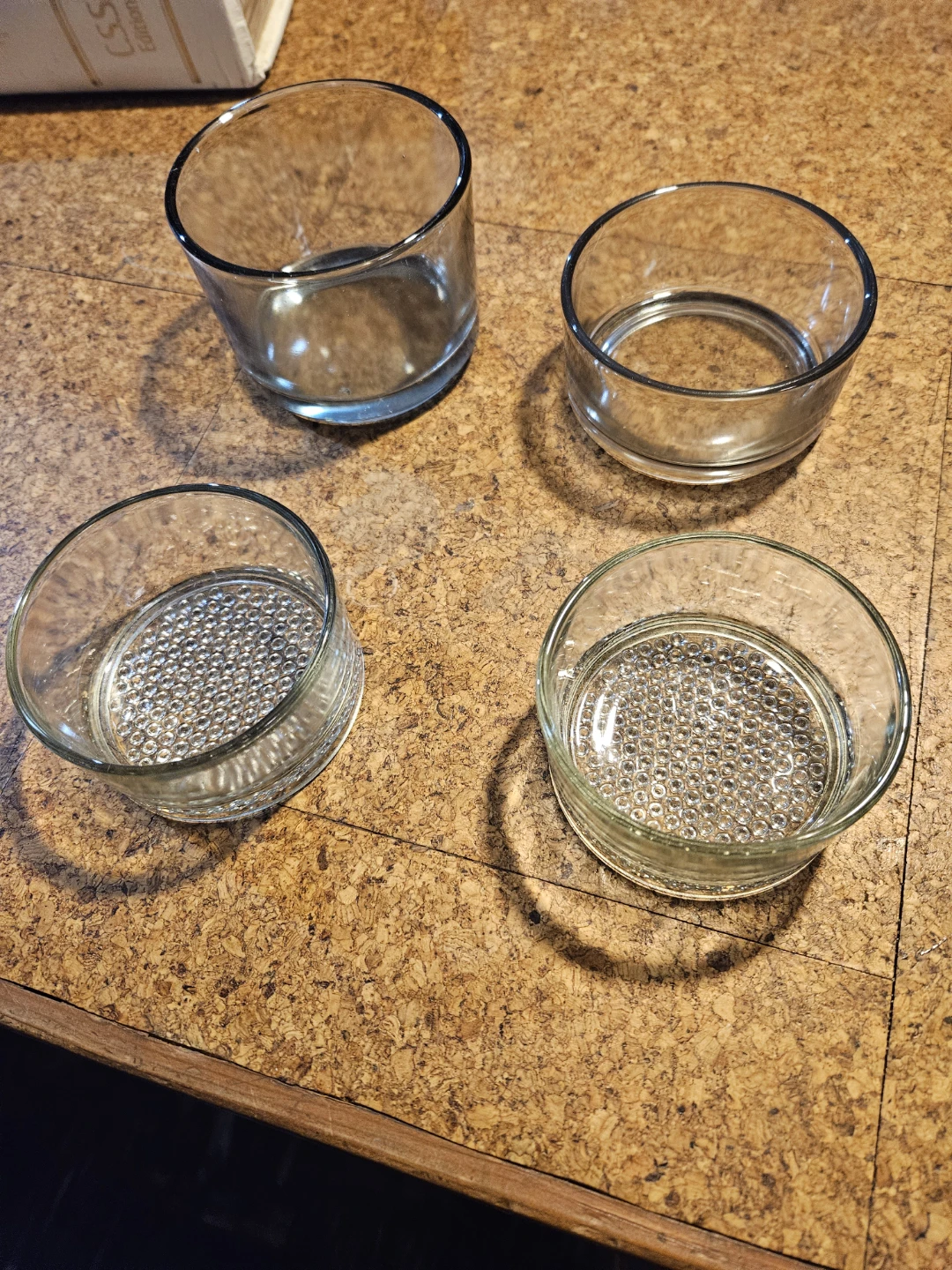 Set of 4 Glass Votive Holders - photo 3